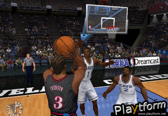 NBA 2K1 (Dreamcast)