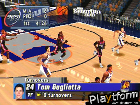 NBA ShootOut 2001 (PlayStation)