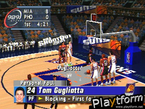 NBA ShootOut 2001 (PlayStation)