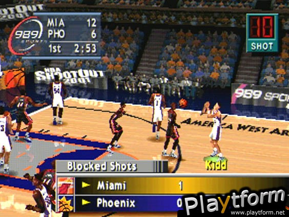 NBA ShootOut 2001 (PlayStation)