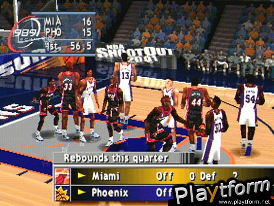 NBA ShootOut 2001 (PlayStation)