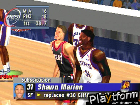 NBA ShootOut 2001 (PlayStation)