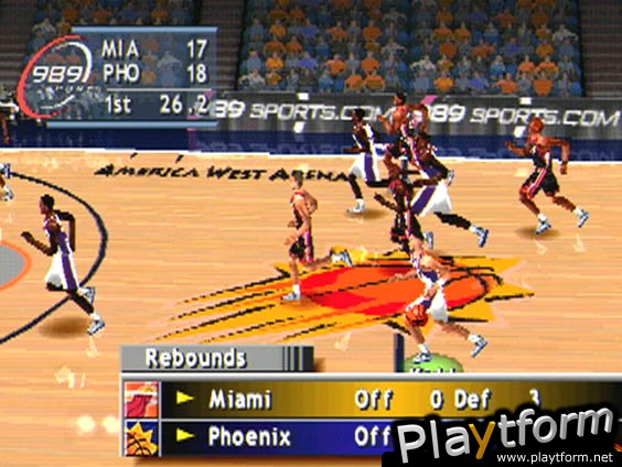 NBA ShootOut 2001 (PlayStation)