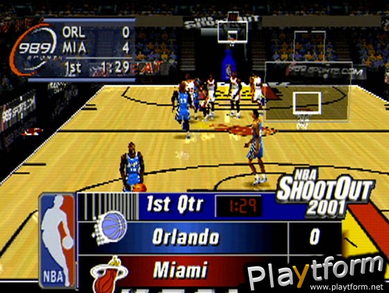 NBA ShootOut 2001 (PlayStation)