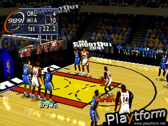 NBA ShootOut 2001 (PlayStation)