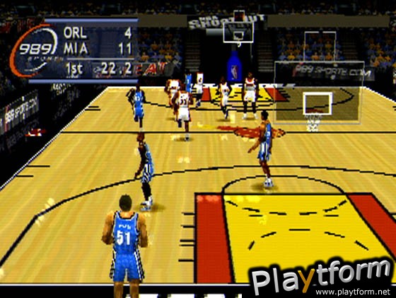 NBA ShootOut 2001 (PlayStation)