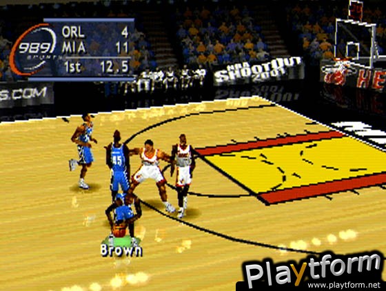 NBA ShootOut 2001 (PlayStation)