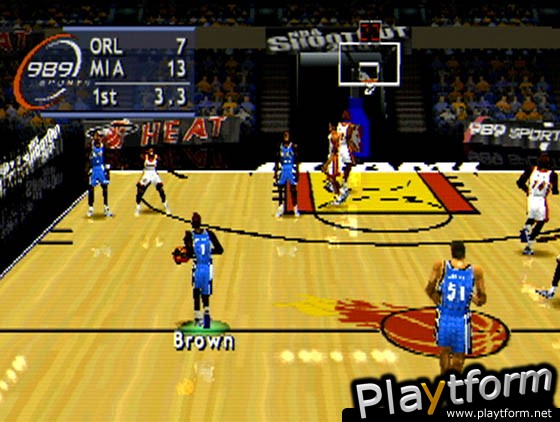 NBA ShootOut 2001 (PlayStation)