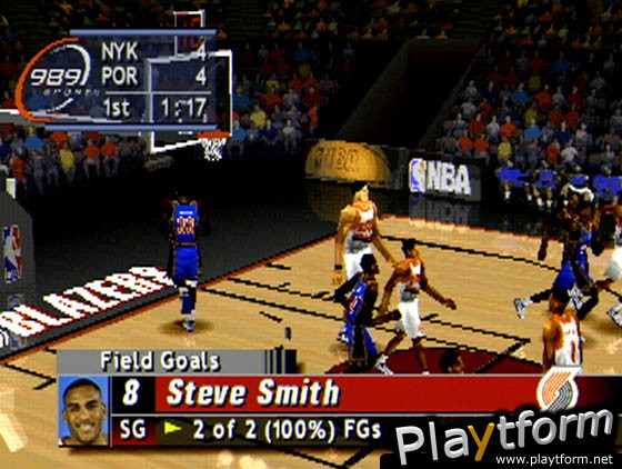 NBA ShootOut 2001 (PlayStation)