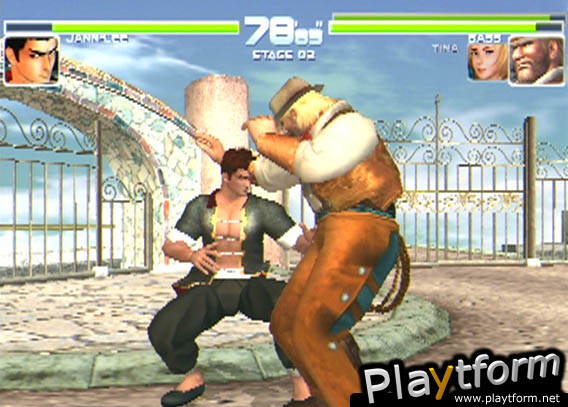 DOA2: Hardcore (PlayStation 2)