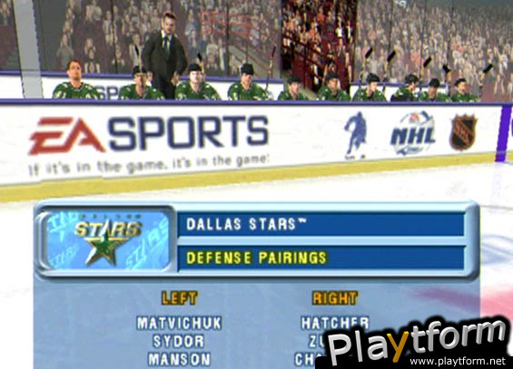 NHL 2001 (PlayStation 2)