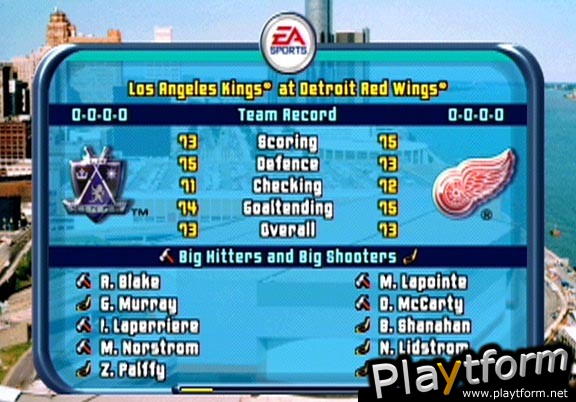 NHL 2001 (PlayStation 2)