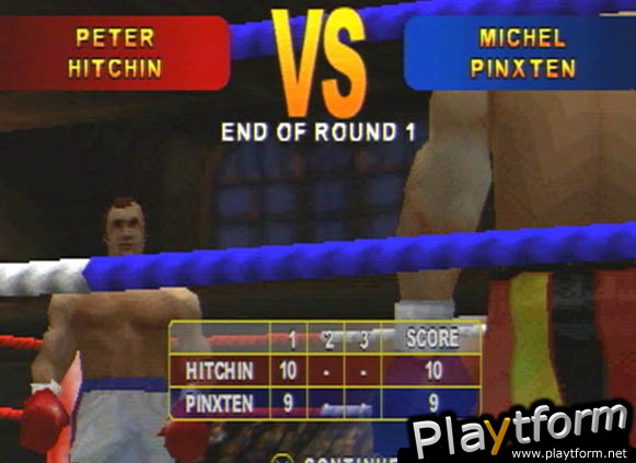 Mike Tyson Boxing (PlayStation)