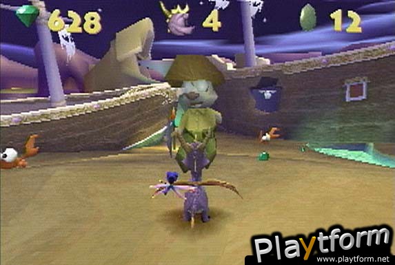 Spyro: Year of the Dragon (PlayStation)