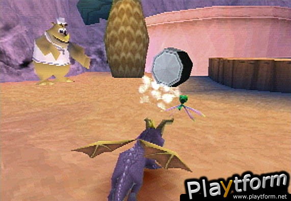 Spyro: Year of the Dragon (PlayStation)