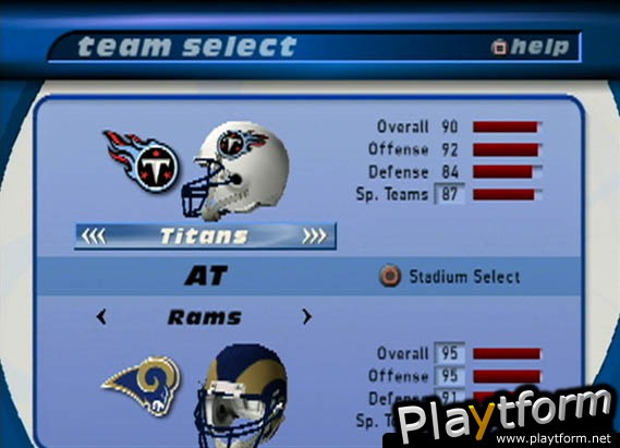 Madden NFL 2001 (PlayStation 2)