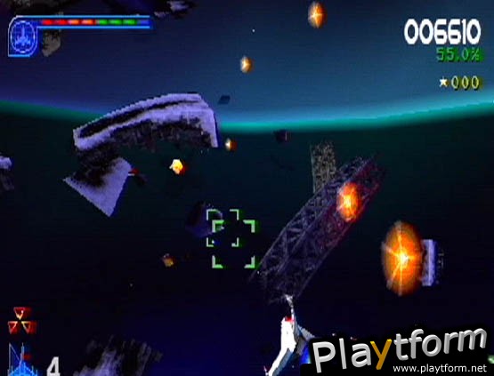 Galaga: Destination Earth (PlayStation)