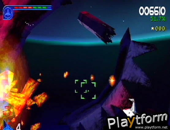 Galaga: Destination Earth (PlayStation)