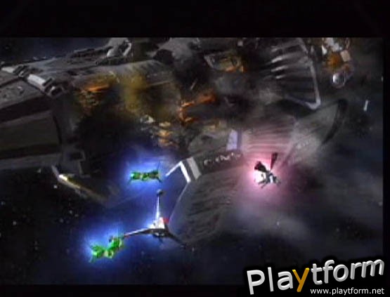 Galaga: Destination Earth (PlayStation)