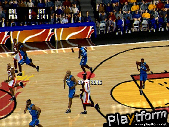 NBA Live 2001 (PlayStation)