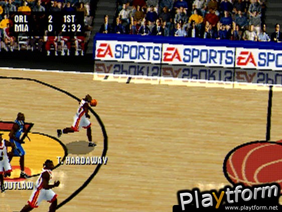 NBA Live 2001 (PlayStation)