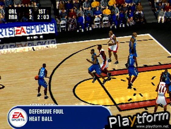 NBA Live 2001 (PlayStation)