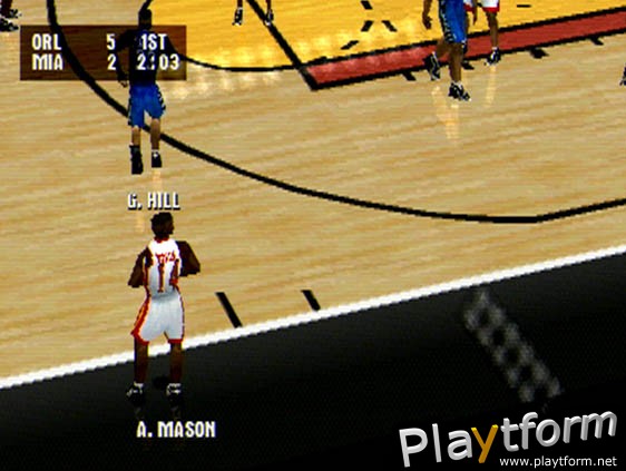 NBA Live 2001 (PlayStation)