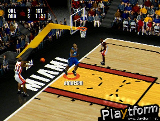 NBA Live 2001 (PlayStation)