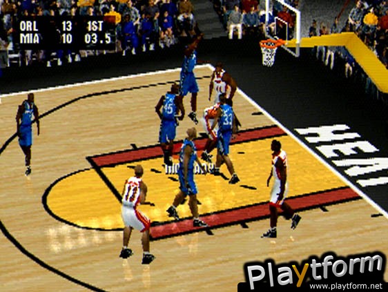 NBA Live 2001 (PlayStation)