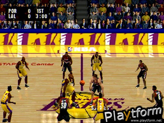 NBA Live 2001 (PlayStation)