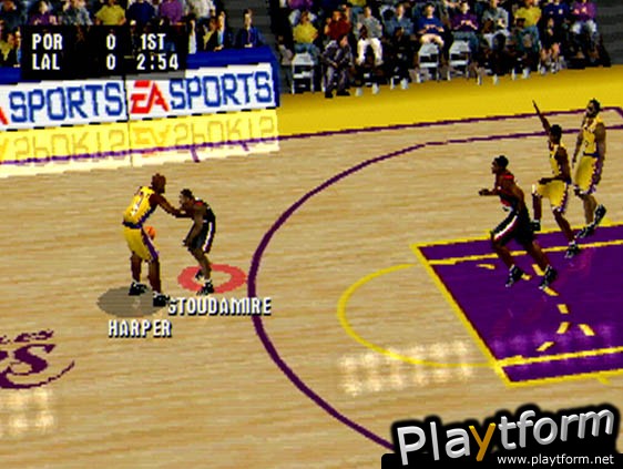 NBA Live 2001 (PlayStation)