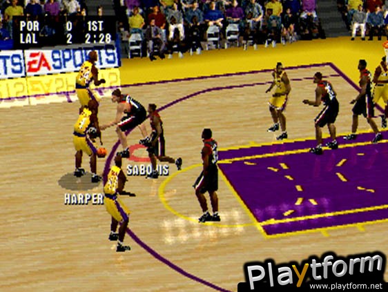 NBA Live 2001 (PlayStation)