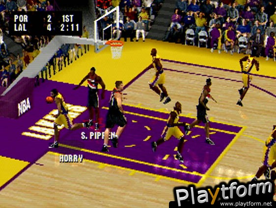 NBA Live 2001 (PlayStation)