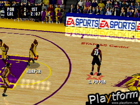 NBA Live 2001 (PlayStation)