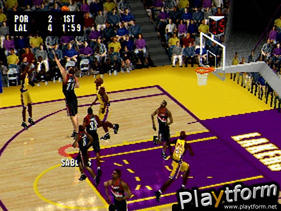 NBA Live 2001 (PlayStation)