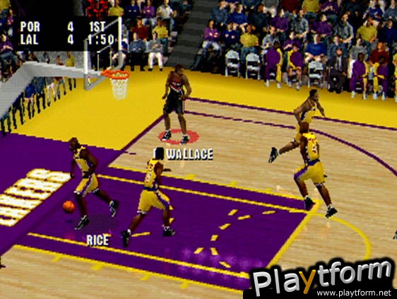 NBA Live 2001 (PlayStation)