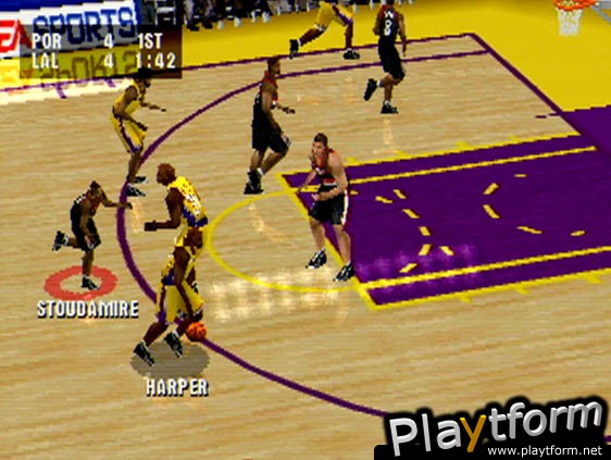 NBA Live 2001 (PlayStation)