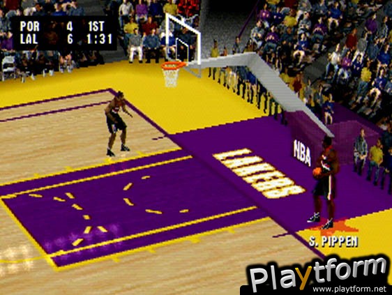 NBA Live 2001 (PlayStation)