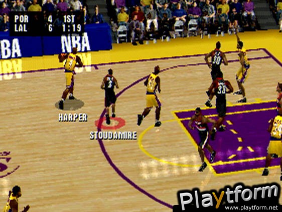 NBA Live 2001 (PlayStation)