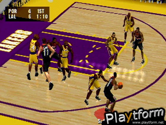 NBA Live 2001 (PlayStation)