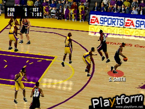 NBA Live 2001 (PlayStation)