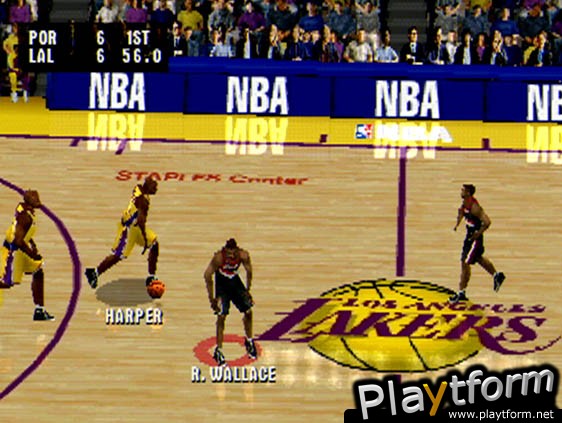 NBA Live 2001 (PlayStation)