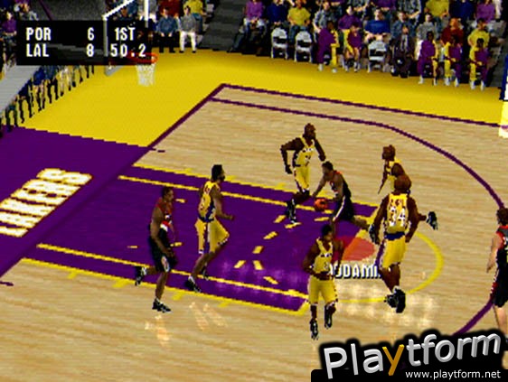 NBA Live 2001 (PlayStation)