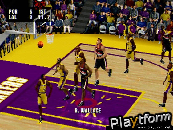 NBA Live 2001 (PlayStation)