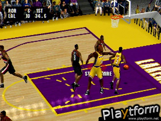 NBA Live 2001 (PlayStation)