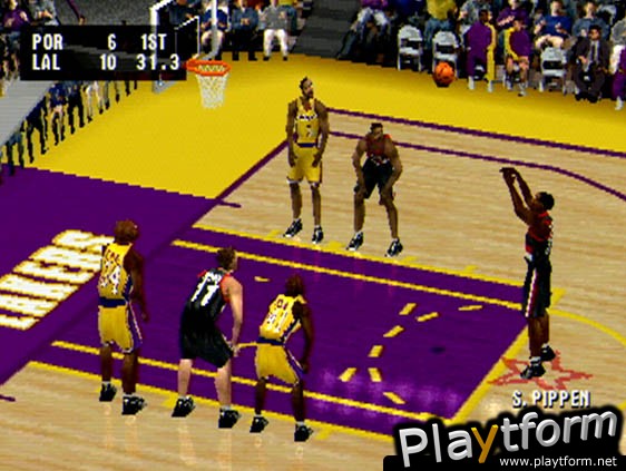 NBA Live 2001 (PlayStation)