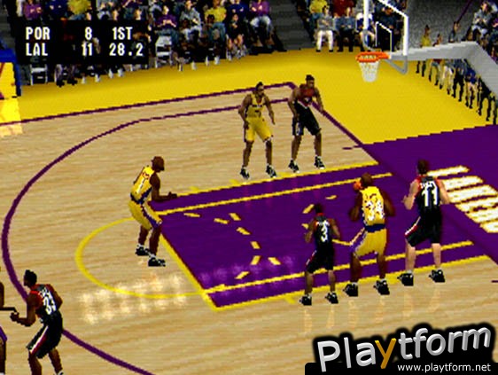 NBA Live 2001 (PlayStation)