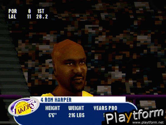 NBA Live 2001 (PlayStation)