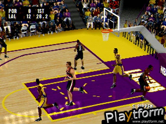 NBA Live 2001 (PlayStation)