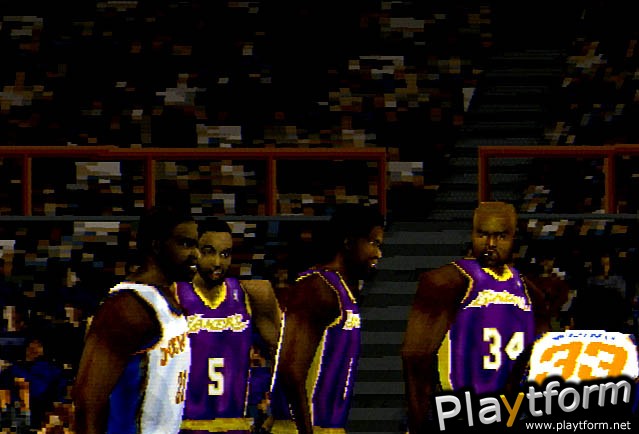 NBA Live 2001 (PlayStation)